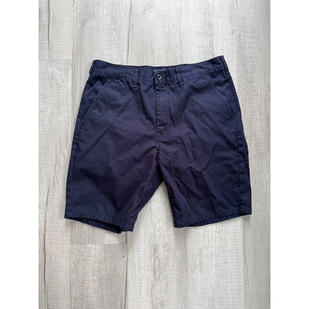 Levi navy chino shorts mens 33